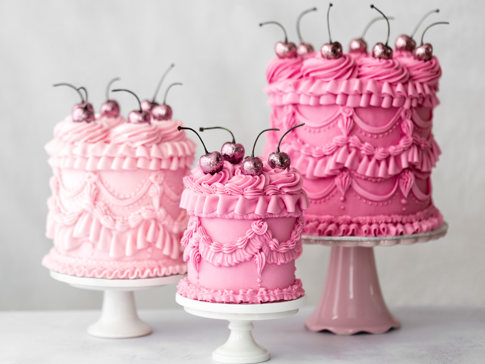 Vintage Cake Decorating Class